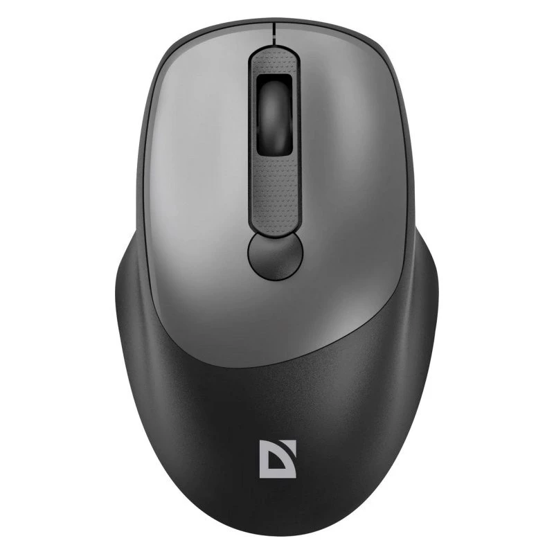 Belaidė pelė Defender Silent Click Feam pilka 52298