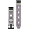 Garmin QuickFit laikrodžio dirželis 20 mm silikoninis Miglos pilkumo/Levandų (010-13391-03)