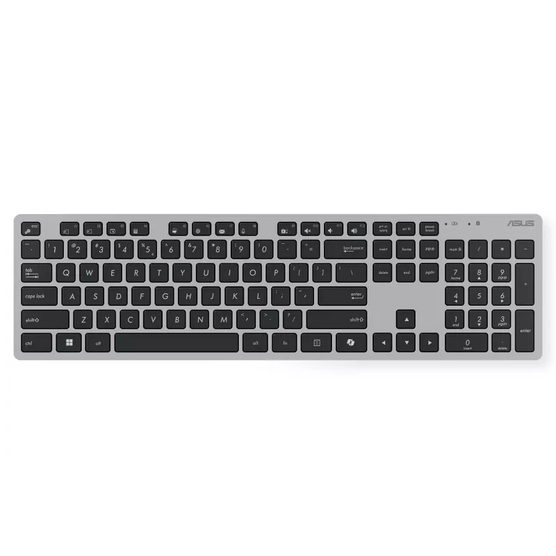 Bevielis klaviatūros ir pelės rinkinys ASUS W5000 2.4 GHz rusiškas išdėstymas