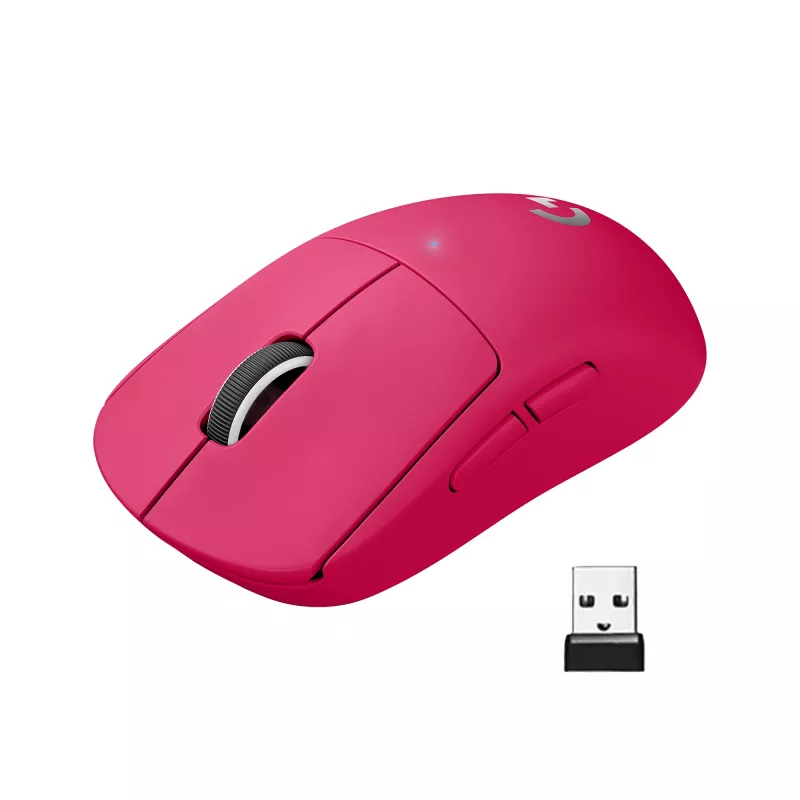 Logitech PRO X SUPERLIGHT belaidė pelė Purpurinė (910-005957)