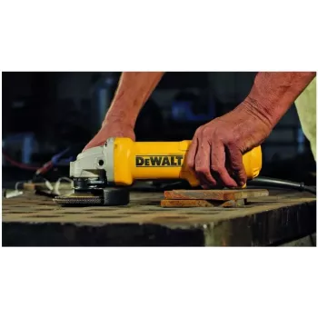 Kampinis šlifuoklis DeWalt DWE4233, 1400 W, 115 mm diskas, 2,45 kg, maitinamas iš tinklo