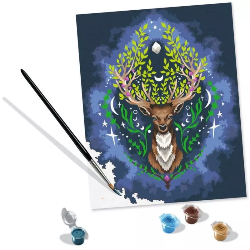 CreArt - Pixie Cold: Mystic Deer, Painting