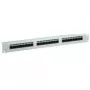 Patch Panel VALUE Cat.6/Class E 24 Ports UTP šviesiai pilkas
