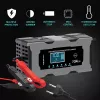 Pakrovėjas QOLTEC 52493 12V 10A su taisymo funkcija AGM baterijoms