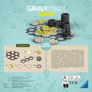 GraviTrax Junior išplėtimas „Multi Routes“, geležinkelis