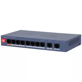 PoE komutatorius CS4010-8ET2GT-60 8 prievadų Dahua