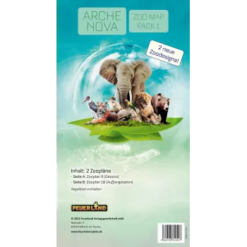Arche Nova: Zoo Map Pack 1, stalo žaidimas