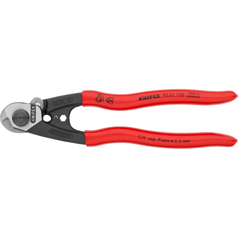 Įstrižainės replės Knipex 95 61 190