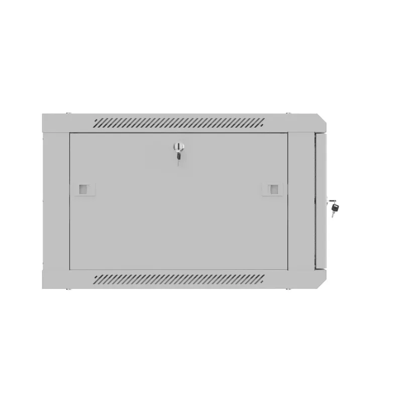 Rack spinta 19 inch 6U 600x600 pilka perforuota