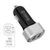 Automobilinis įkroviklis 2xUSB 2.4A aliuminis yra Crong produktas iš mūsų automobilinių įkroviklių asortimento. Pagrindiniai bruožai: medžiaga – aliuminis, tipas – automobilinis, galia – 24W.
