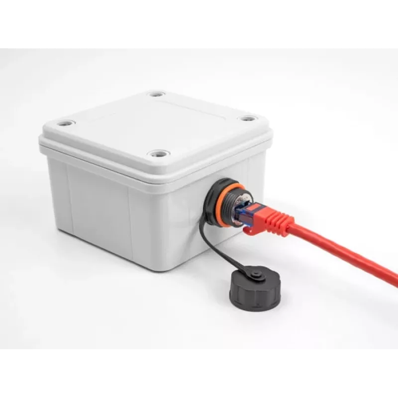 Tinklo kabelis DeLOCK 88145 RJ45 į RJ45 Cat.6A juodas