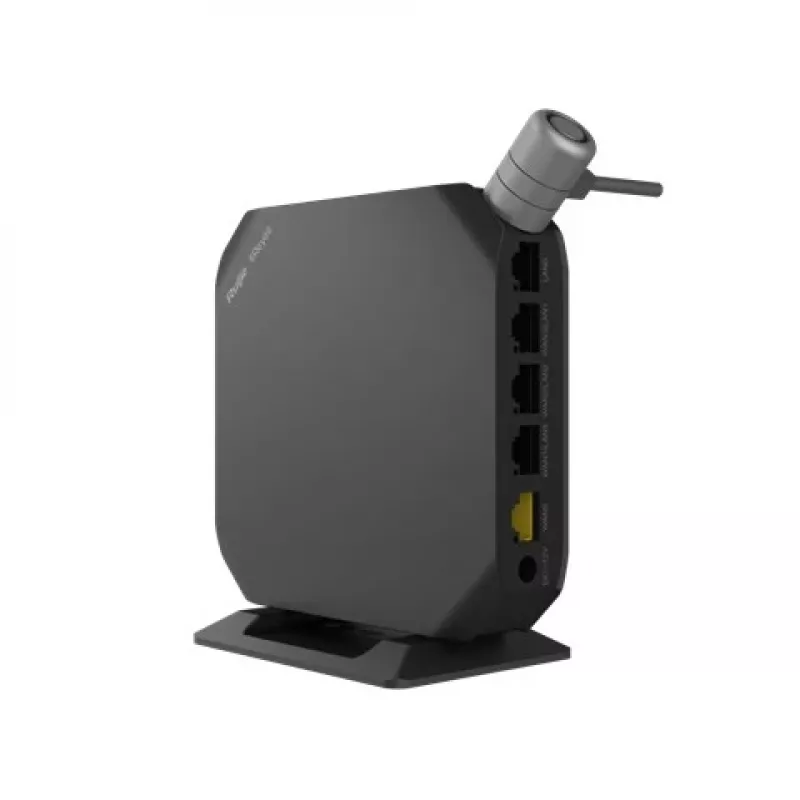 Stalinis maršrutizatorius RUIJIE RG-EG105GW(T) Dviejų juostų Wi-Fi 5, 2,4/5 GHz, 5 Gigabit LAN prievadai, vidinės antenos