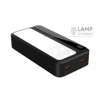 Nešiojama išorinė baterija P20 LCDPD LAMP 20000 mAh
