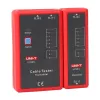 Tinklo kabelių testeris UNI-T UT681L, skirtas RJ45 ir RJ11 jungtims, laidumo ir laidų sujungimo patikrai