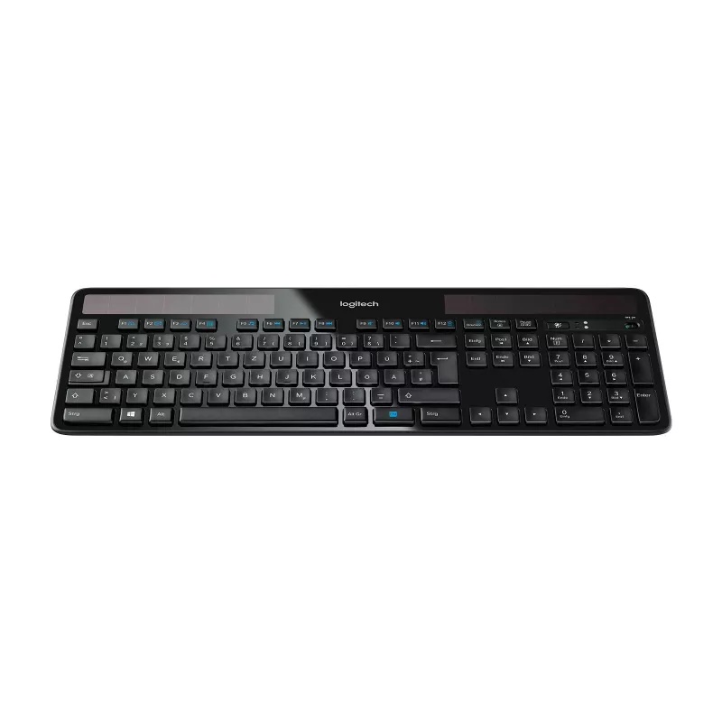 Logitech belaidė saulės energija maitinama klaviatūra K750