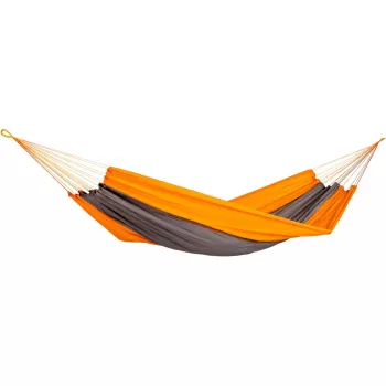 Silk Traveller Techno AZ-1030160, stovyklavimo hamakas oranžinė/pilka