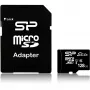 “MicroSDXC” atminties kortelė “Silicon Power” 128 GB UHS‑I (10 klasė, U1), 85 MB/s, juoda, su SD adapteriu