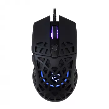 Pelė White Shark GM-5018 Caradoc RGB 7200 dpi juoda