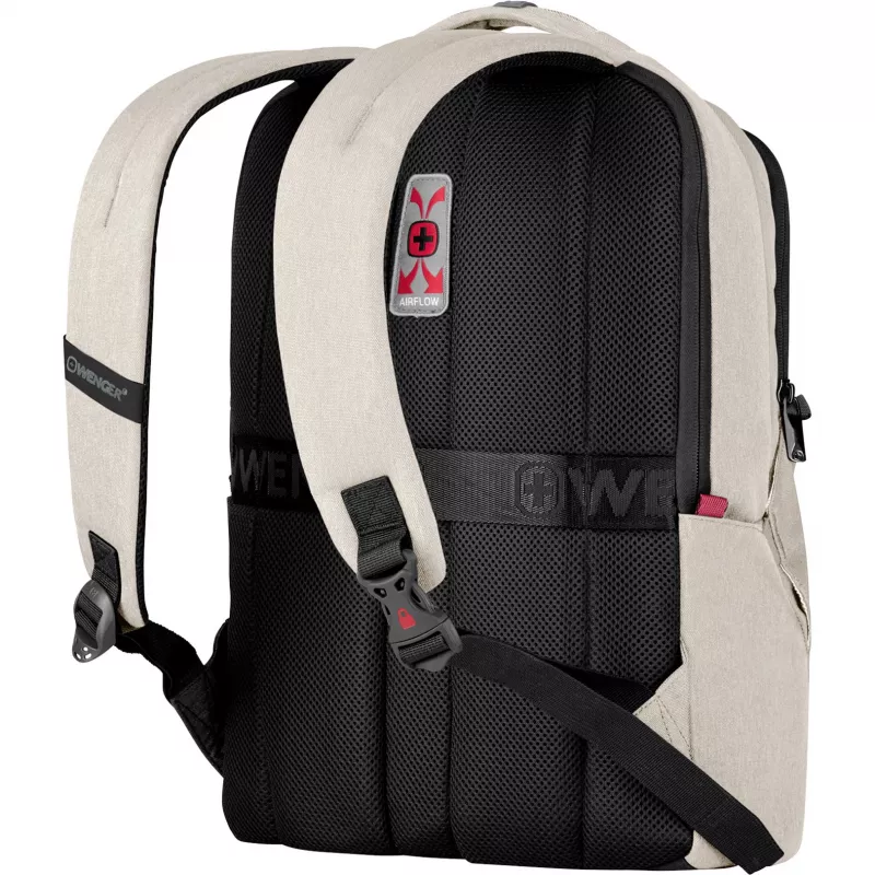 Nešiojamojo kompiuterio dėklas Wenger MX Professional smėlinis nešiojamiesiems kompiuteriams iki 40,6 cm (16 colių)