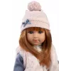 Lėlė Llorens Nicole 35 cm — realistiniai bruožai, minkštas kūnas, kūdikių lėlė