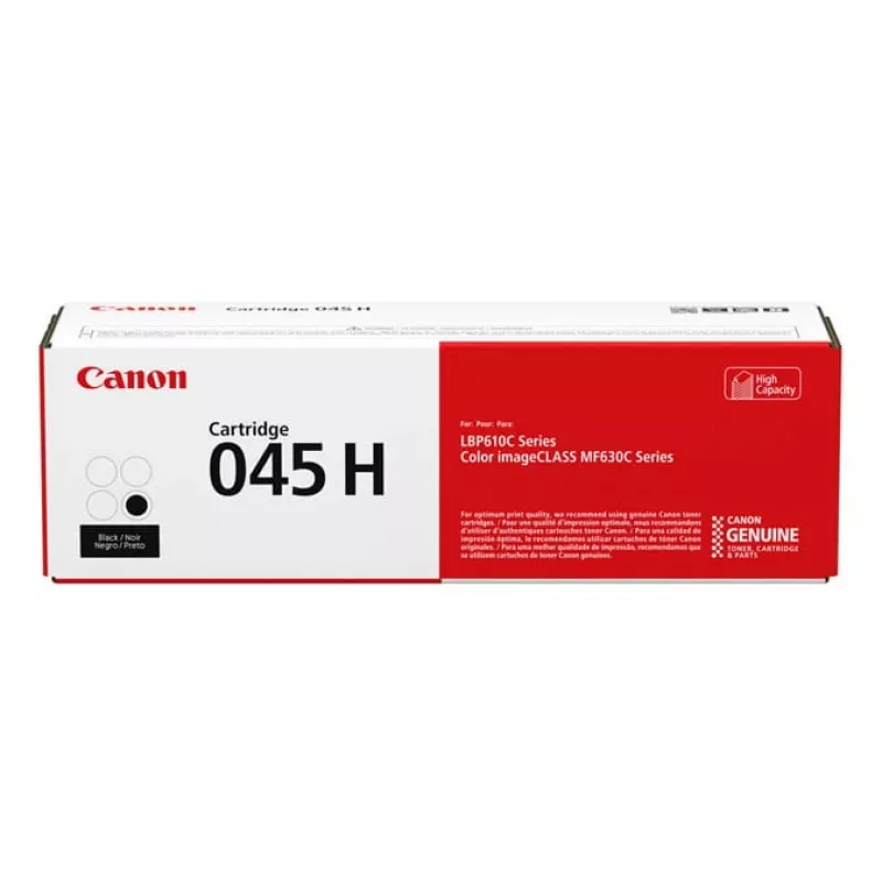 Canon 045 H dažų kasetė 1 vnt. Originali juoda