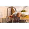 Drip coffee maker Bosch TKA2M113, 1.25 L vandens talpa, 15 puodelių, juoda