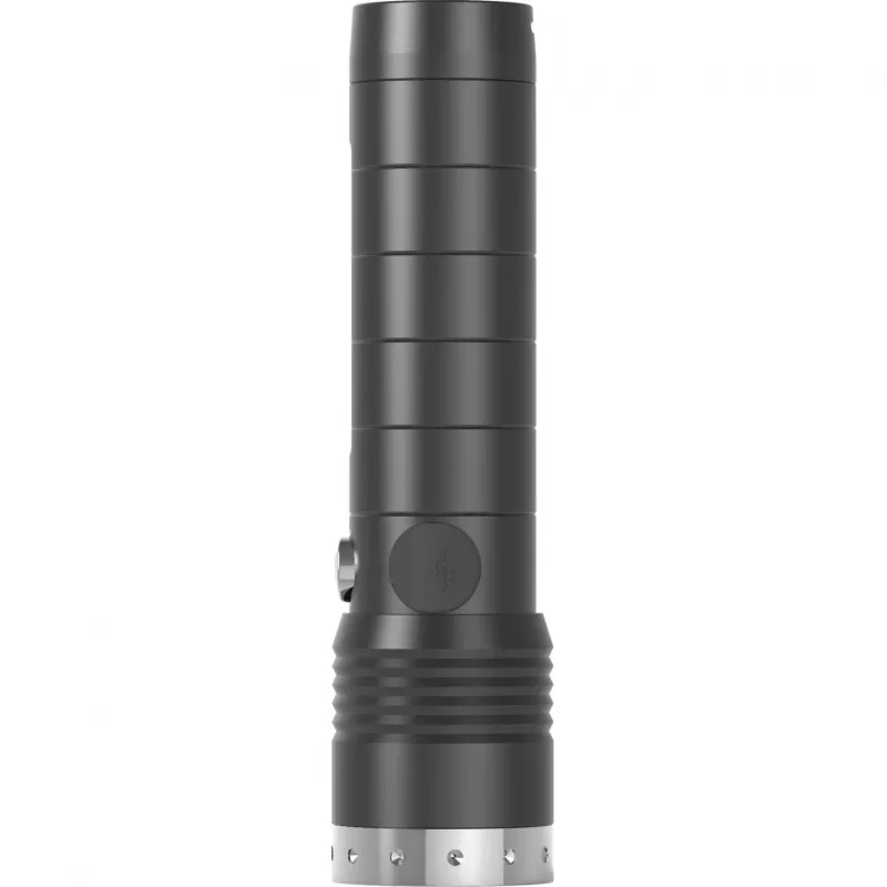 Led Lenser MT14 Hand flashlight Juoda,Sidabrinė