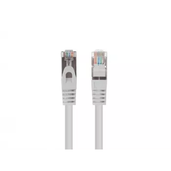 Tinklo kabelis Lanberg PCF6-20CC-0050-S RJ-45 Cat6 0,5 m Pilka