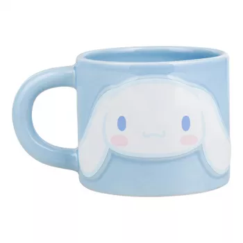 Puodelis Paladone Paladone Cinnamoroll reljefinis puodelis – keraminis personažo puodelis su reljefiniu Cinnamoroll dizainu