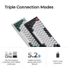 Mechaninė klaviatūra Keychron Q6 HE QMK su Gateron Double‑Rail magnetiniais stabilizatoriais