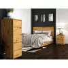 Topeshop K2 ARTISAN nightstand/Naktinis staliukas 2 stalčius(s) ąžuolas