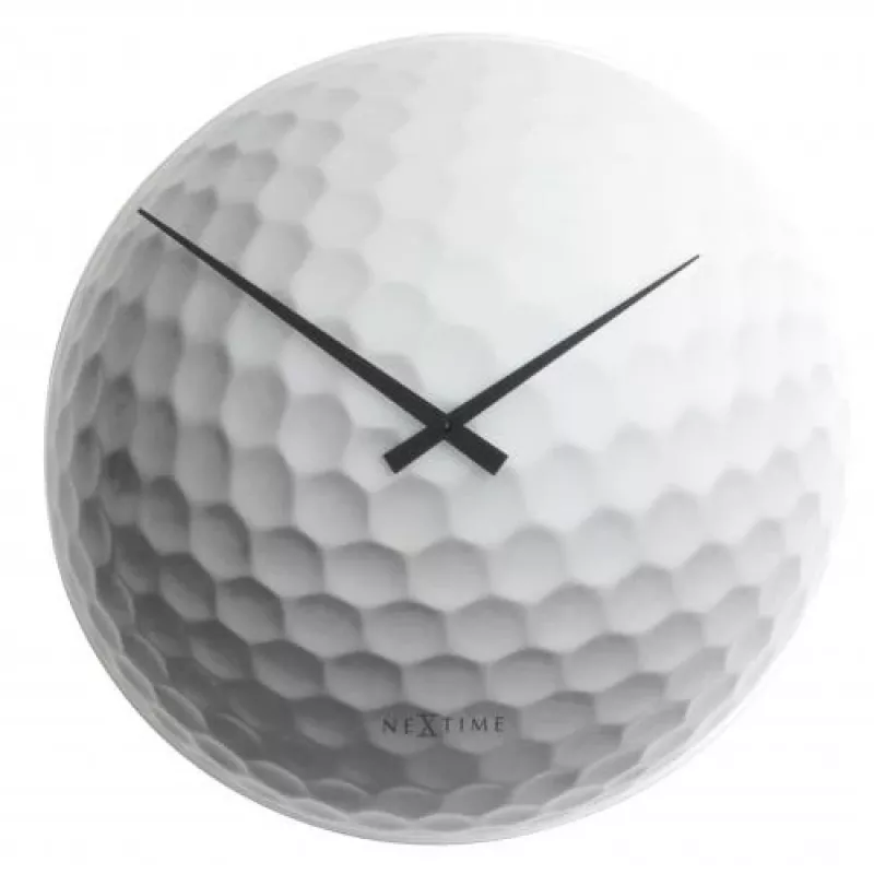 NeXtime klok 8806 Tiger, Ø30 cm, sieninis, baltas