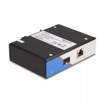 Nevaldomas komutatorius DeLOCK 88014 Gigabit Ethernet 10/100/1000 juodas