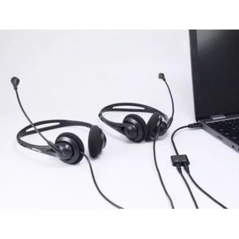 Equip USB-C į dvigubą 3,5 mm garso DAC adapteris, USB C, kištukas, 2 x 3,5 mm, lizdas, 0,15 m, juoda