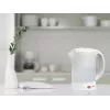 Elektrinis virdulys LAFE LAFCZA45865, nerūdijantis plienas, 0,6 L, 600 W, šviesiai pilkas, atverčiamas užrakinamas dangtis