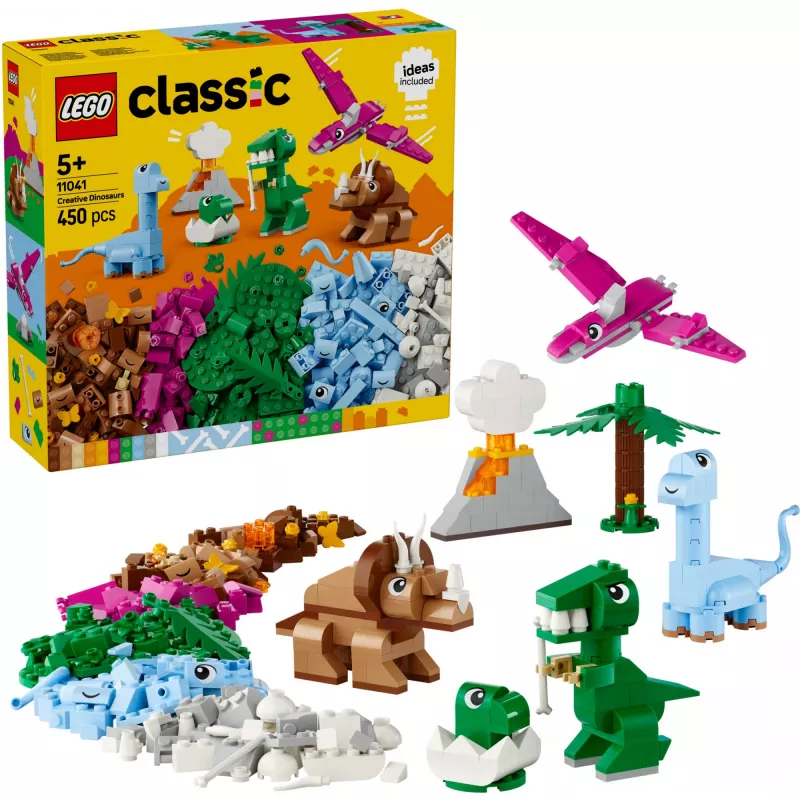 LEGO CLASSIC 11041 Kūrybingi dinozaurai