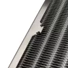 Radiatorius Aqua-Computer airplex radical 4/480 — aliuminis, varis, nerūdijantis plienas, 520×140×73 mm