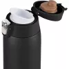 Keliautinis puodelis EMSA N2151700 0,4 L, juodas matinis, atverčiamas dangtelis
