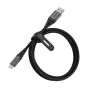 USB laidas OTTERBOX USB-C (24 kontaktų) į USB 2.0, 3A, 1 m, tamsiai pelenų juodos spalvos