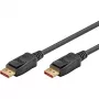 DisplayPort 2.1 kabelis, sertifikuotas, 16K @ 60Hz, 80 Gbit/s (juodas, 1 metras, VESA sertifikatas)