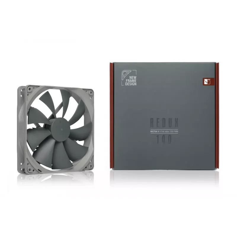 Noctua NF-P14S redux-1200 PWM 140 mm korpuso ventiliatorius