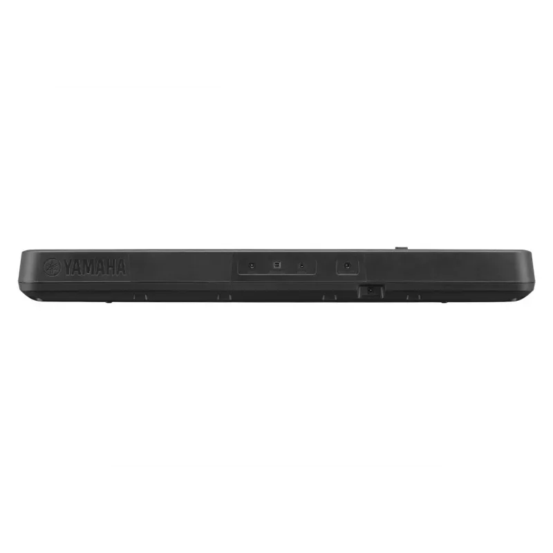 Klaviatūra YAMAHA PSR-E383 — 61 klavišo nešiojama MIDI klaviatūra, LCD ekranas, USB, įmontuoti garsiakalbiai, maitinamas baterijomis (6), juoda