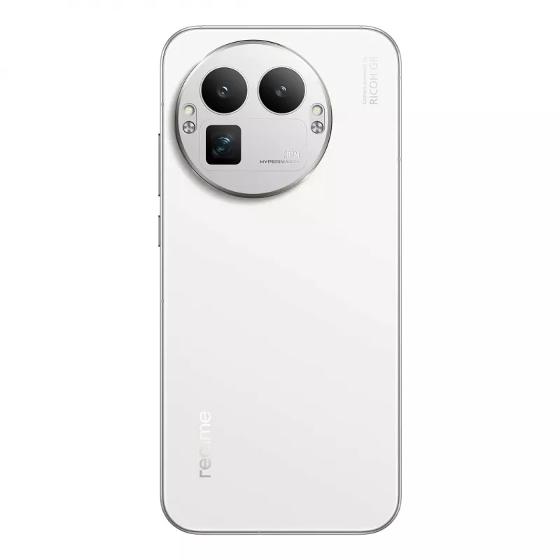 Išmanusis telefonas REALME GT 8 Pro 5G — 6,79 col. AMOLED 3136×1440, Snapdragon 8 Elite, 16 GB RAM, 512 GB, 50/200/50 MP, 7000 mAh, Balta