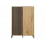 KAMARO 2DD plonas/GŁ ąžuolas ARTISAN DISPLAY CABINET