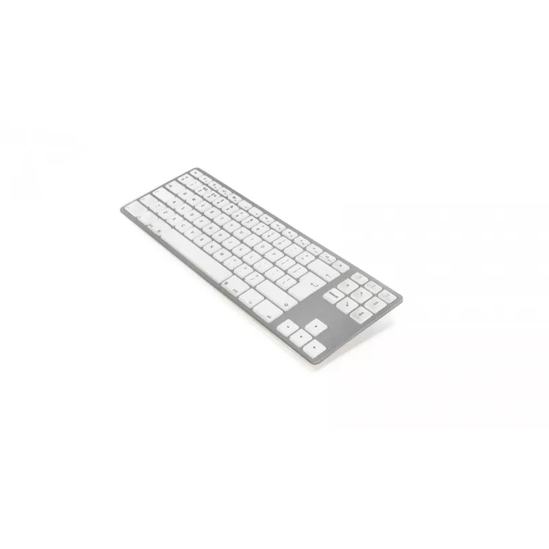 Klaviatūra Matias FK408BTS-UK Bluetooth Tenkeyless aliuminio Sidabrinė — UK išdėstymas