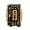 Momentinis atsuktuvas DeWalt DT7969 — reguliuojamas momentas, ergonomiška rankena, Phillips/Pozidriv/Plokščių/Torx antgaliai komplekte