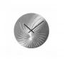 NeXtime klok 8134 Swirled, Ø43 cm, Sieninis, Sidabro blizgus