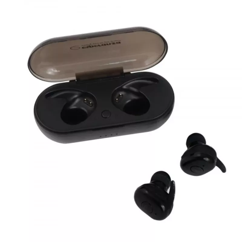 Esperanza TWS CARDERA ausinės belaidės į ausis įdedamos skambučiams / muzikai Bluetooth juodos