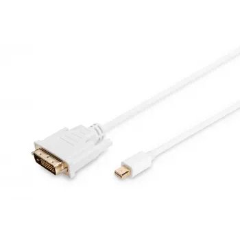 Laidas DisplayPort 1.1a mini DP-DVI tipas MM 2,0 m