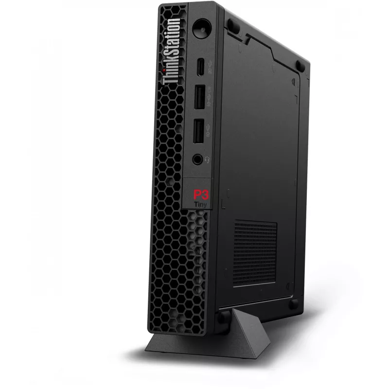 Lenovo ThinkStation P3 Tiny Gen 2 Intel Core Ultra 9 285 32 GB DDR5-SDRAM 512 GB SSD Windows 11 Pro Mini PC darbo stotis Juoda